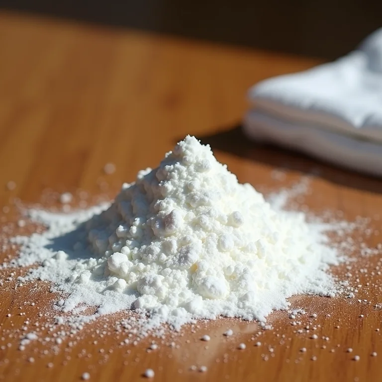 Bicarbonato de sódio para limpar roupa enferrujada