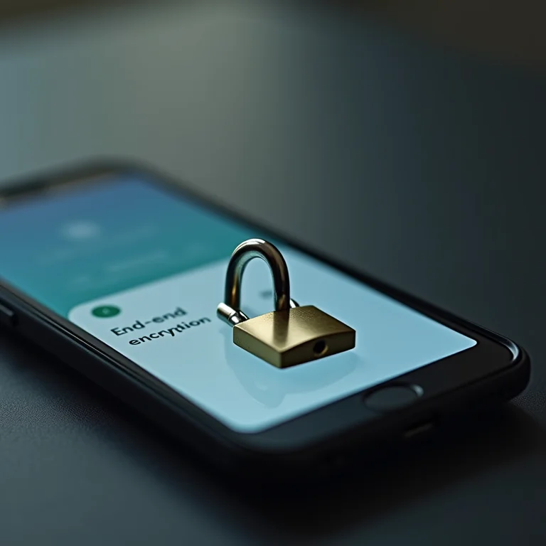 Cadeado e chave simbolizando a criptografia de ponta a ponta no WhatsApp