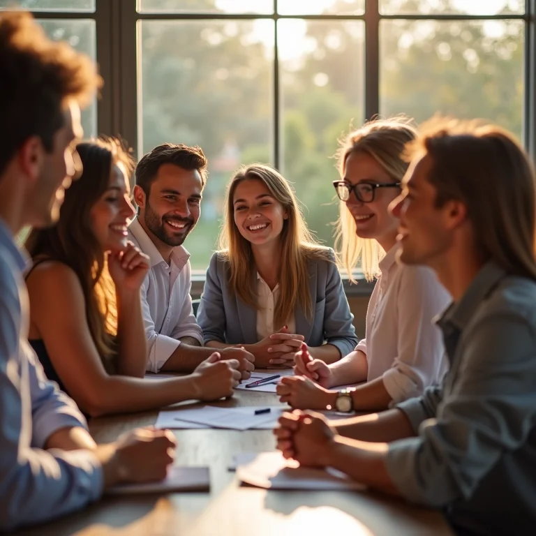 Campanha de incentivo para a equipe de vendas