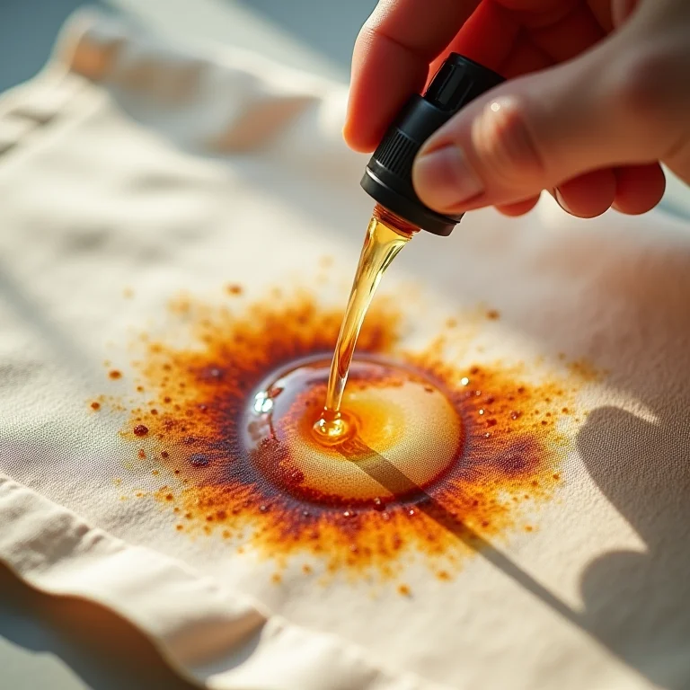 Como tirar ferrugem de tecido sintético