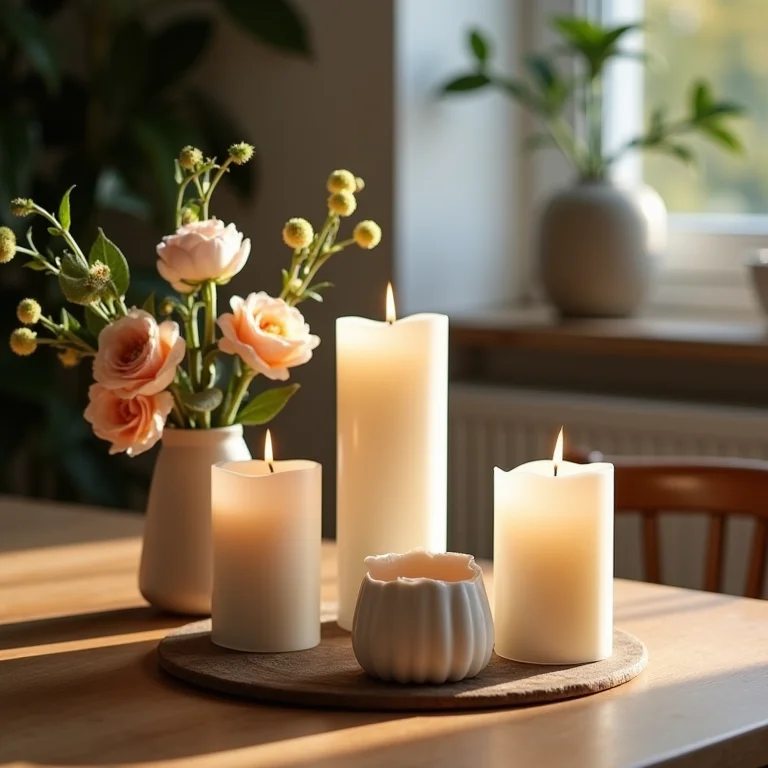 Detalhes decorativos que encantam em uma mesa de jantar.