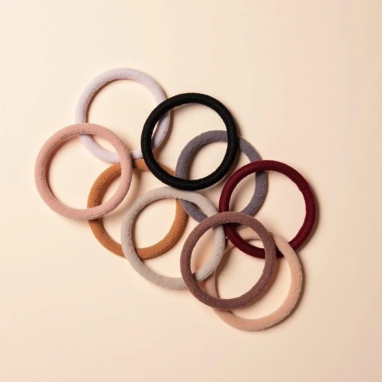 Elásticos de cabelo para trança boxeadora