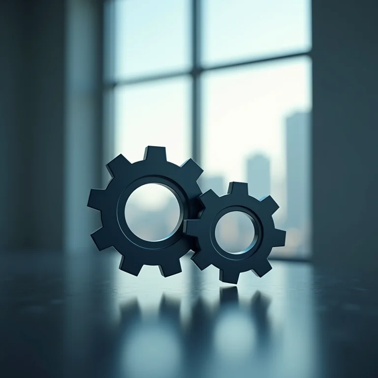 Engrenagens interligadas: área de recursos humanos