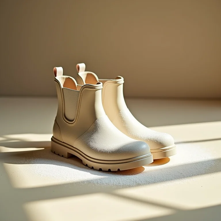 Erros comuns na limpeza de sapatos de borracha