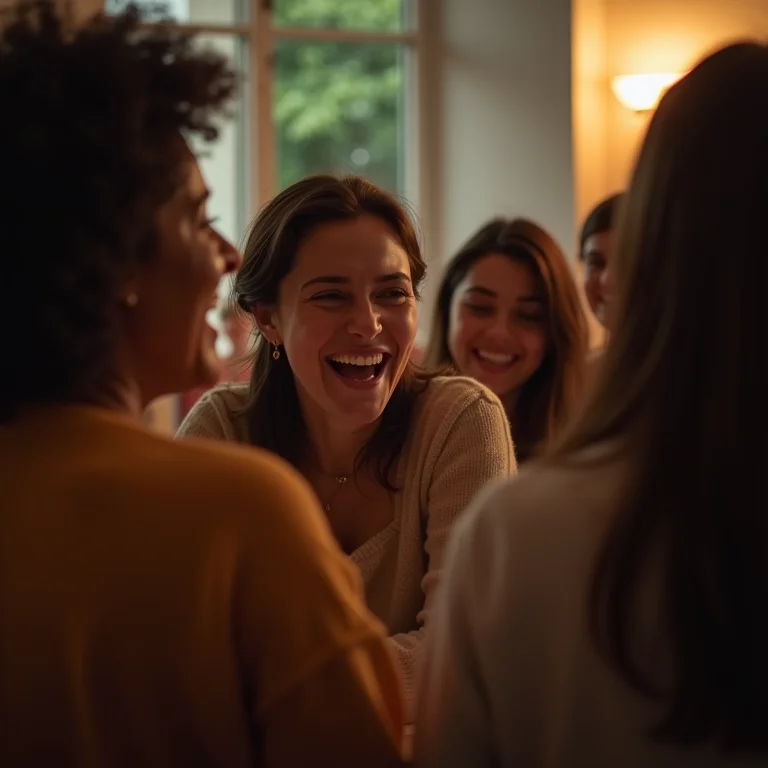 Grupo jogando 'Sim, e...' no teatro de improviso