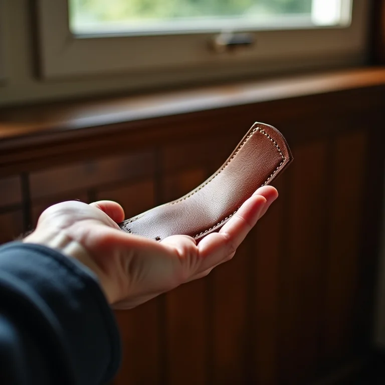 Identificando couro legítimo.