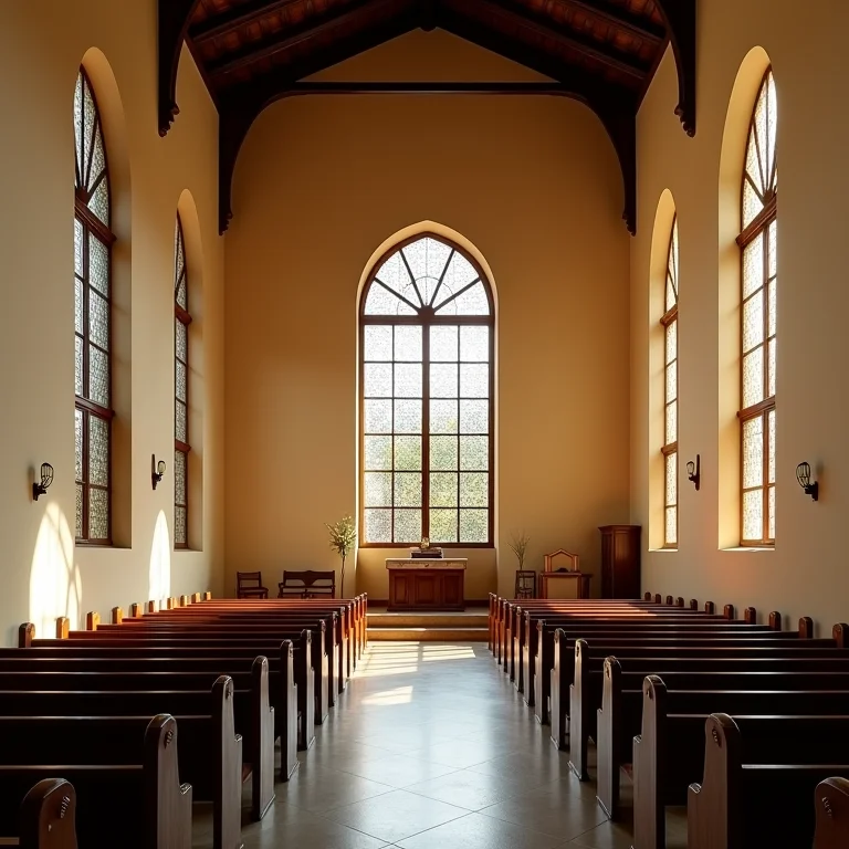 Igreja histórica em Natal