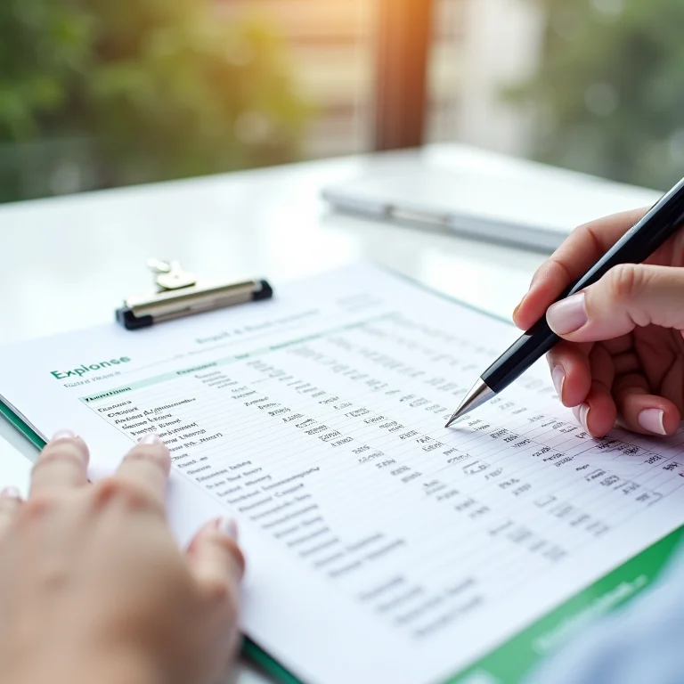 Inserindo dados financeiros em uma planilha Excel