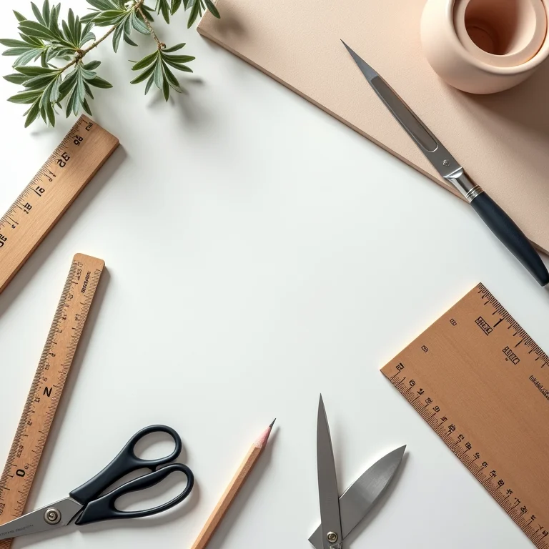 Lista de ferramentas necessárias para criar um porta-lápis de papelão.