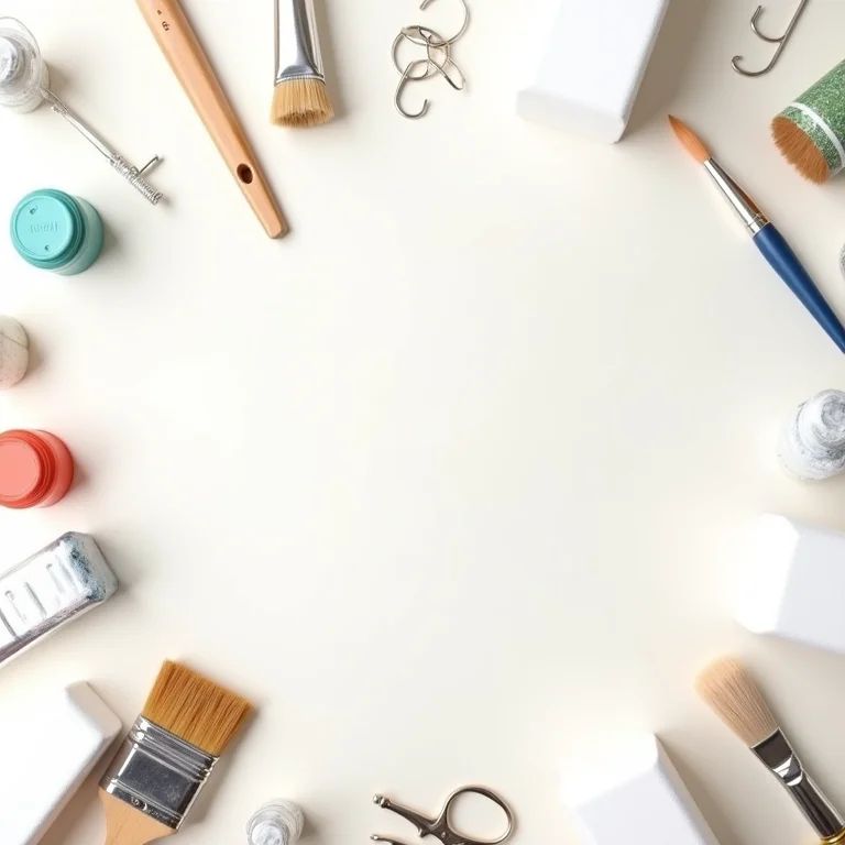 Materiais necessários para fazer um porta chaves de isopor.