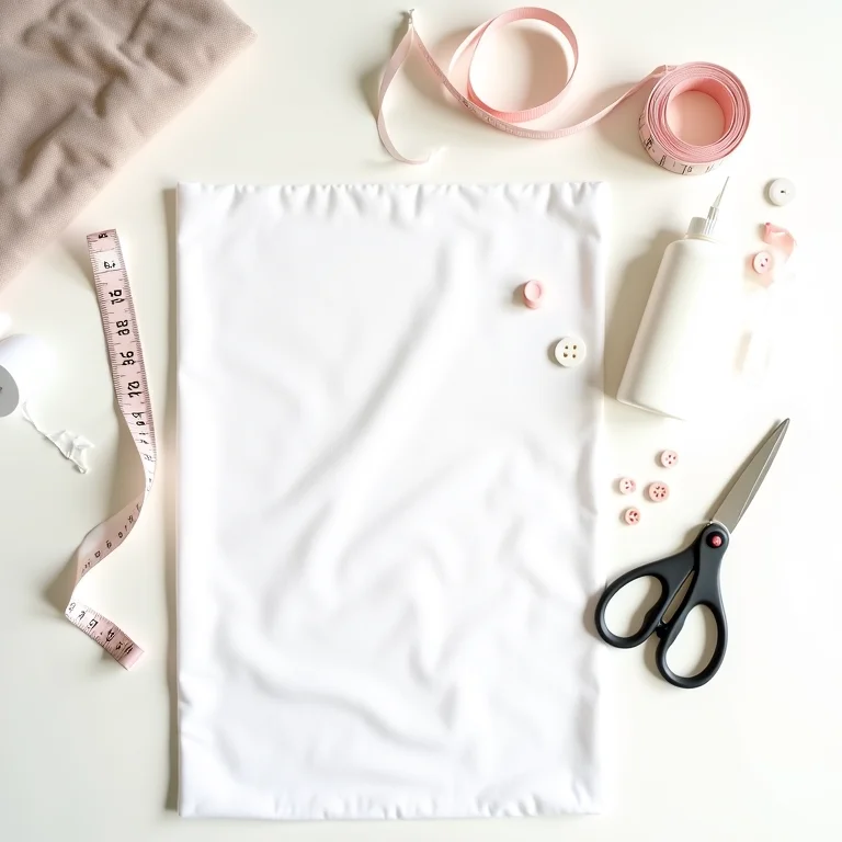 Materiais necessários para fazer uma capa de almofada sem costura