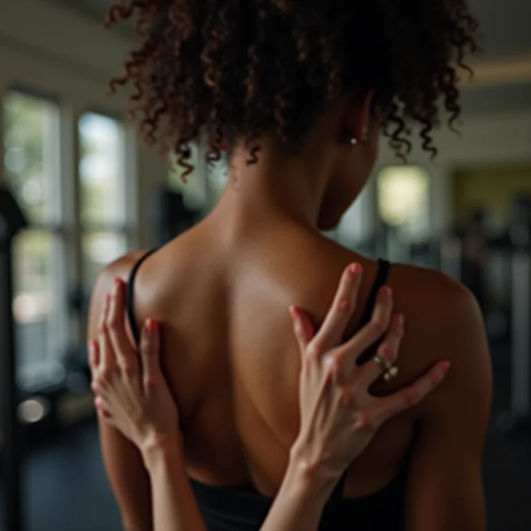 Medição da gordura corporal com adipômetro