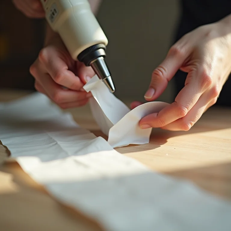 Modelando o plástico da garrafa PET com calor