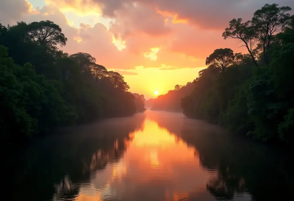 Manaus Amazônia: 7 experiências imperdíveis que você precisa viver Nascer do sol no Rio Negro, Amazônia