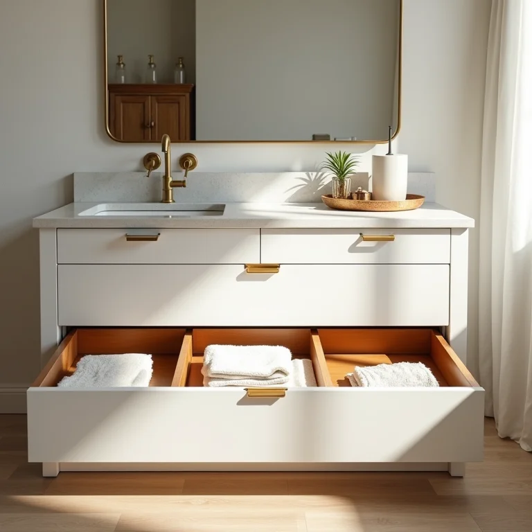 Organizadores colmeia usados em diferentes áreas da casa