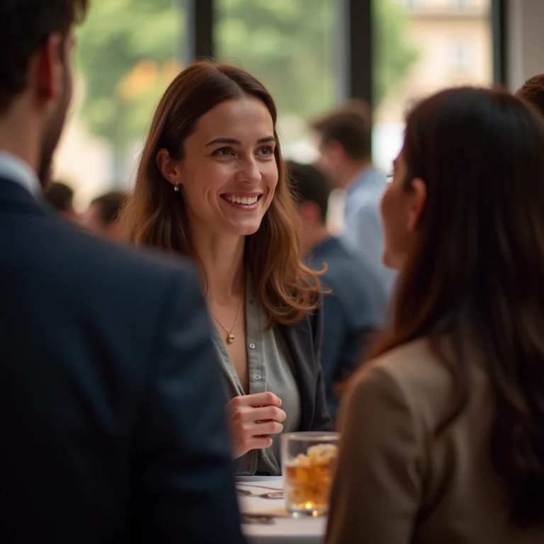 Profissional fazendo perguntas estratégicas em entrevista.