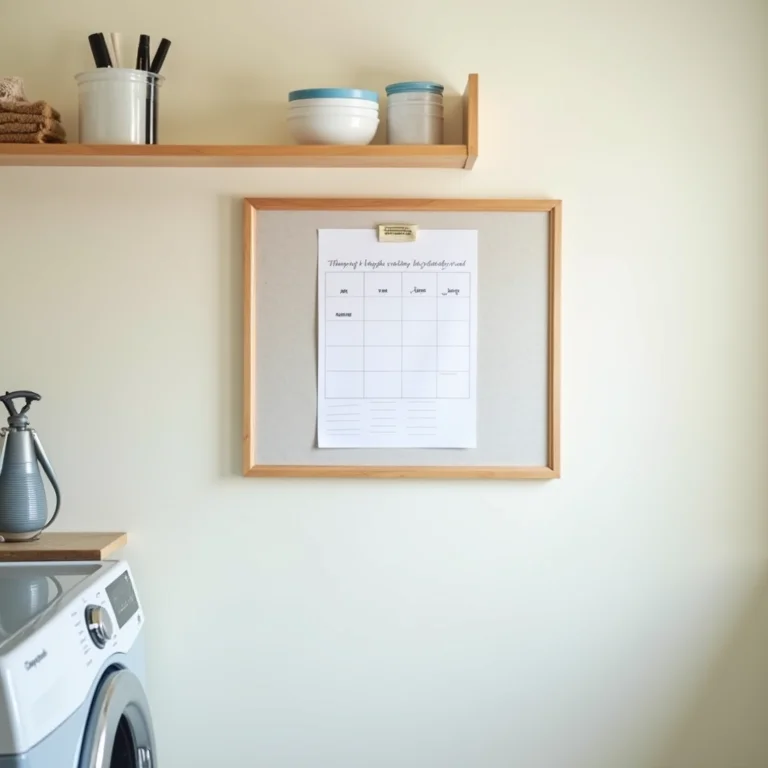 Rotina de limpeza para manter a organização da área de serviço