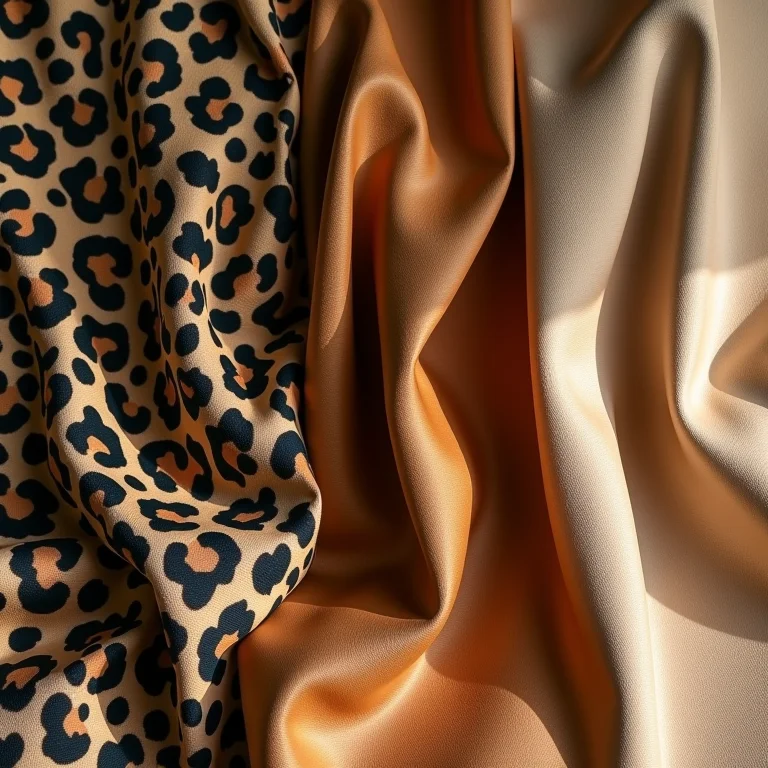 Tecidos e texturas de oncinha