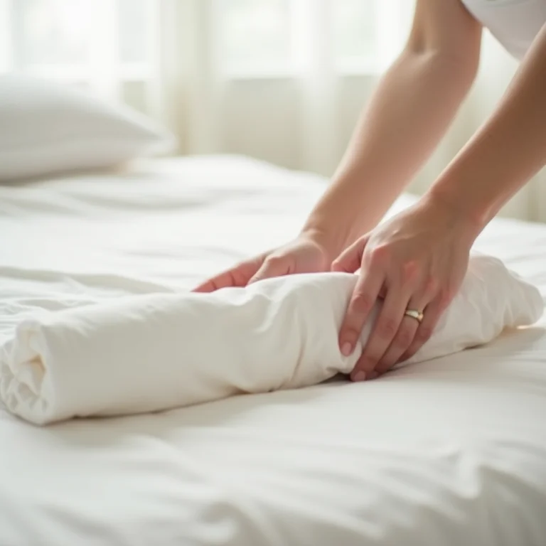 Técnicas de dobras eficientes para otimizar espaço