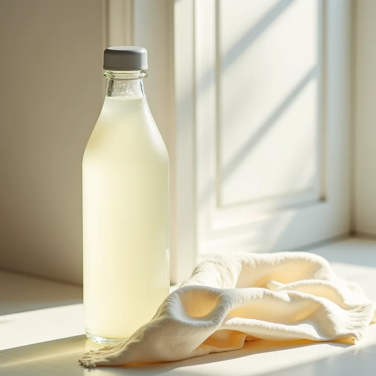 Vinagre branco para tirar manchas de ferrugem