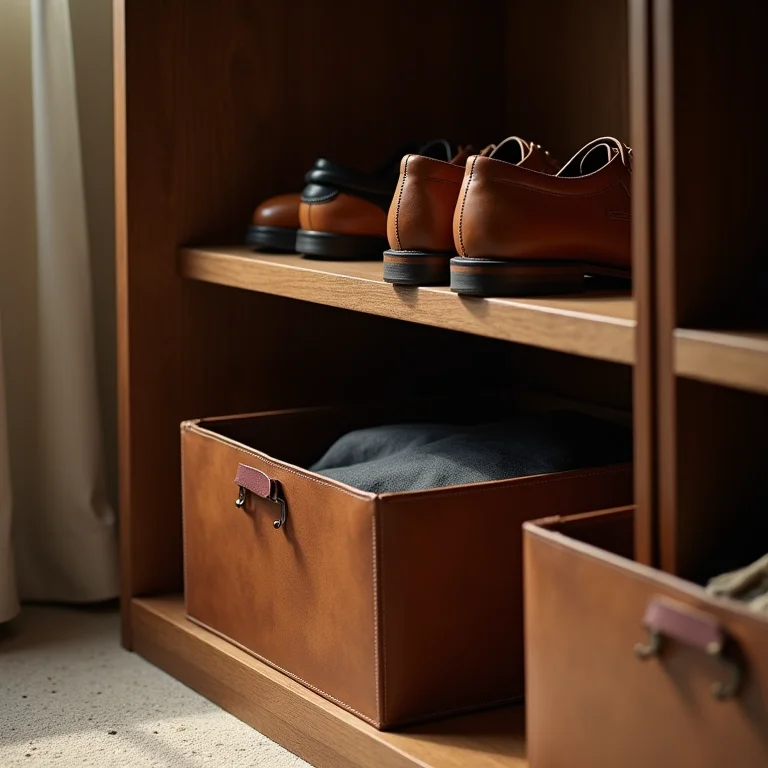 Armazenamento adequado de couro de canguru