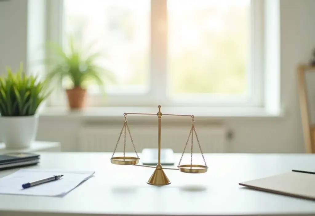 Balanço Patrimonial Simplificado: Visão geral do conceito em ambiente de trabalho.