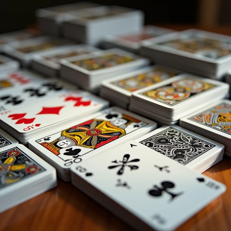 Baralhos de cartas categorizados por tipo