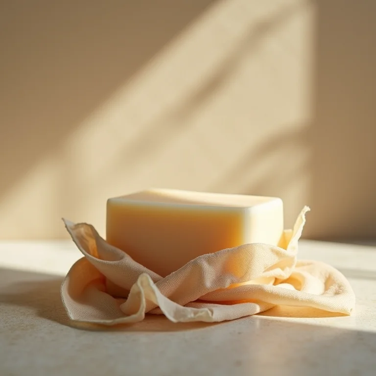 Barra de sabão neutro.