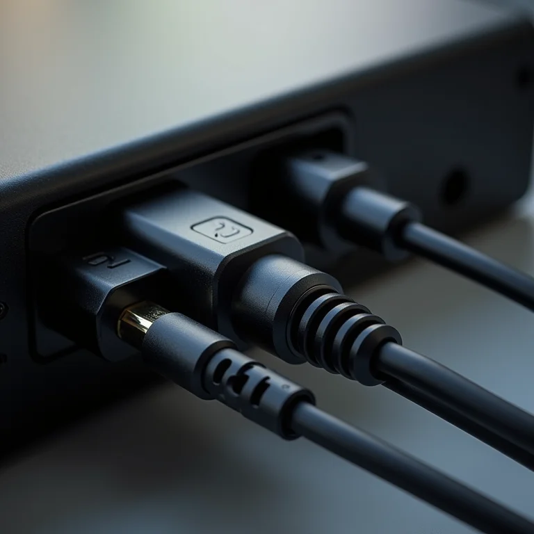 Cabos protegidos para maior durabilidade