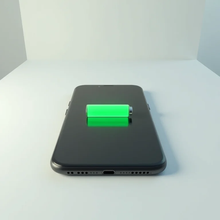 Celular carregando com bateria de longa duração