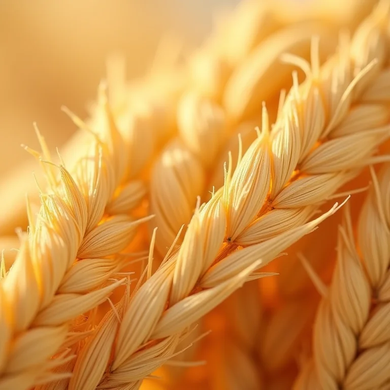 Close-up da fibra de sisal, mostrando textura e variações de cor