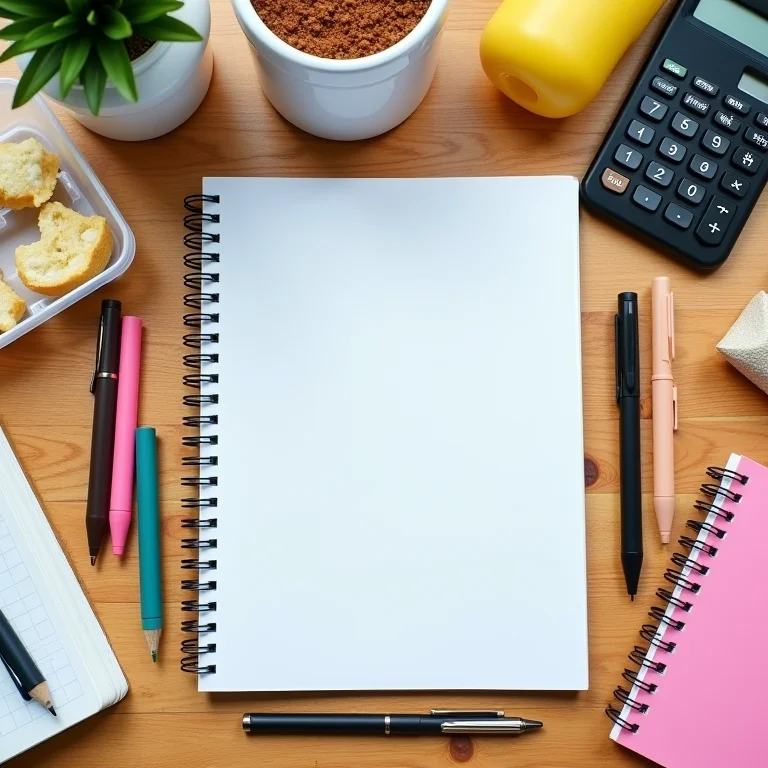 Conteúdo essencial da mochila escolar organizado