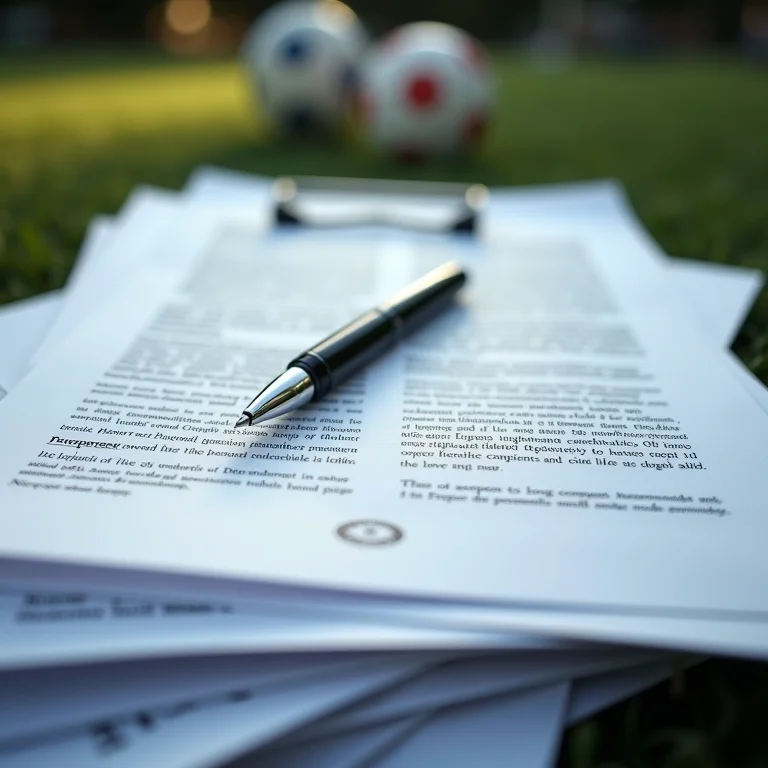 Contratos de patrocínio esportivo organizados