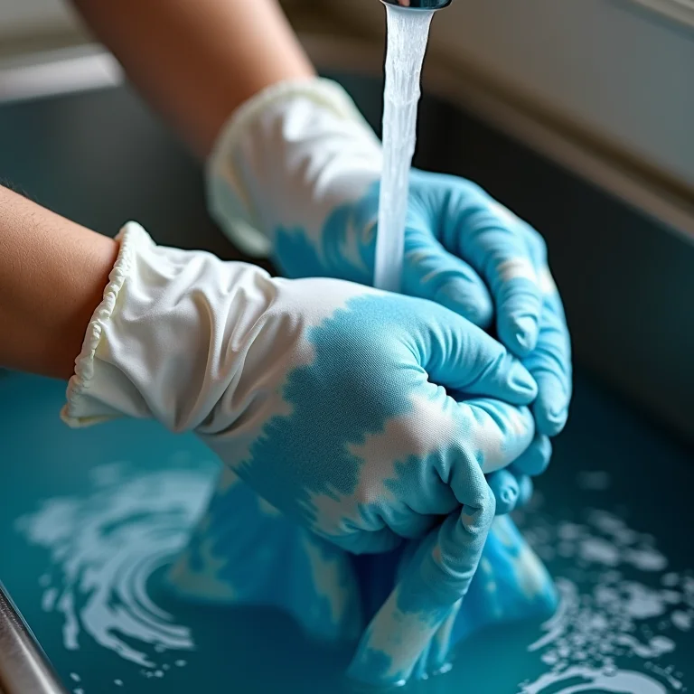 Cuidados para evitar manchas no tie dye reverso