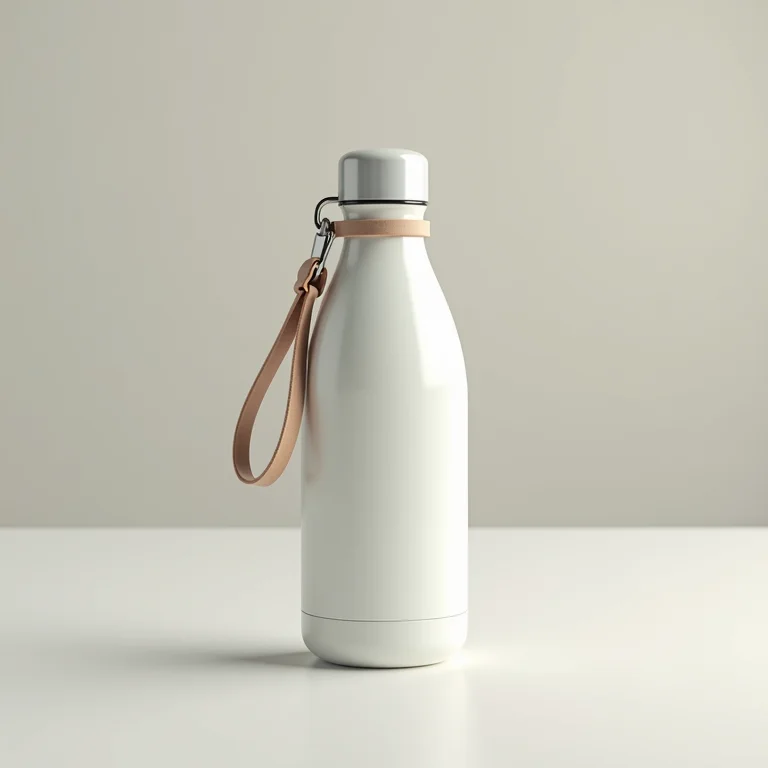 Detalhes importantes de uma garrafa de água reutilizável