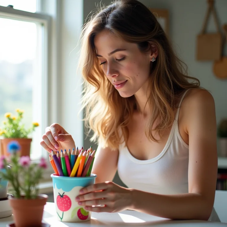 Dicas extras e truques para organizar porta-lápis