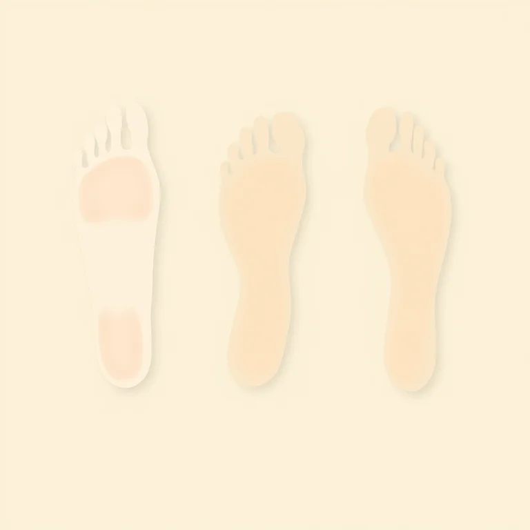 Diferentes formatos de pé e suas necessidades