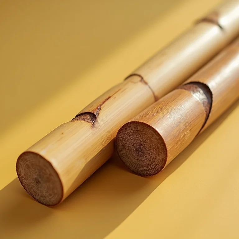 Durabilidade e resistência do bambu.