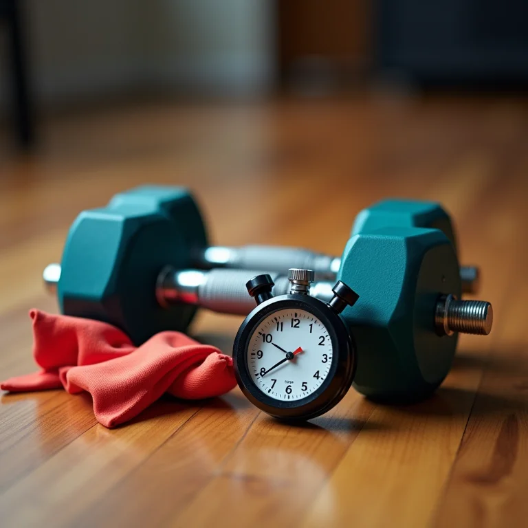 Equipamentos de ginástica organizados em um piso de madeira, representando o mercado de trabalho para o bacharel em Educação Física