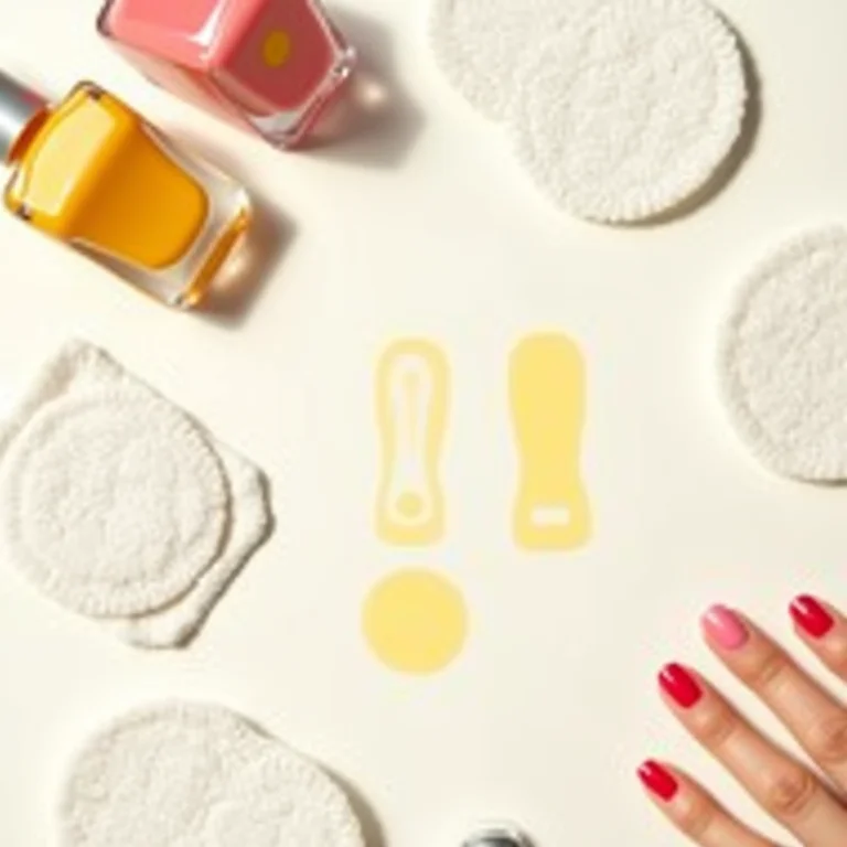 Esmaltes e diagrama da estrutura da unha