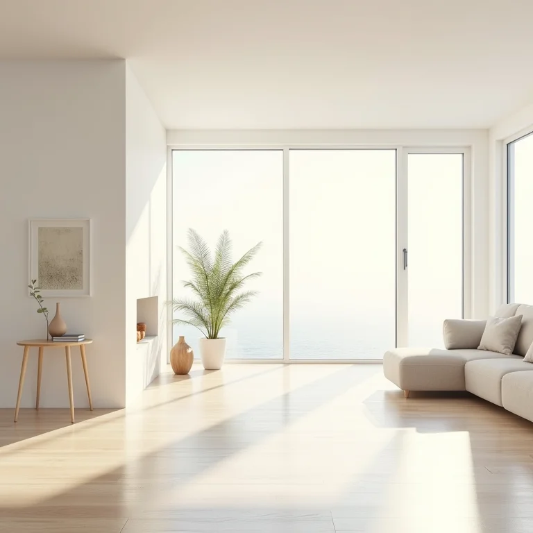 Espaço amplo e iluminado para treino em casa