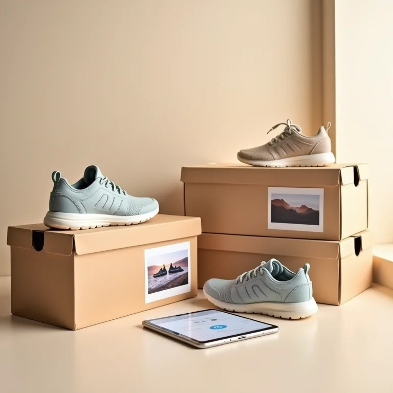 Etiquetas, fotos e aplicativos para organizar sapatos