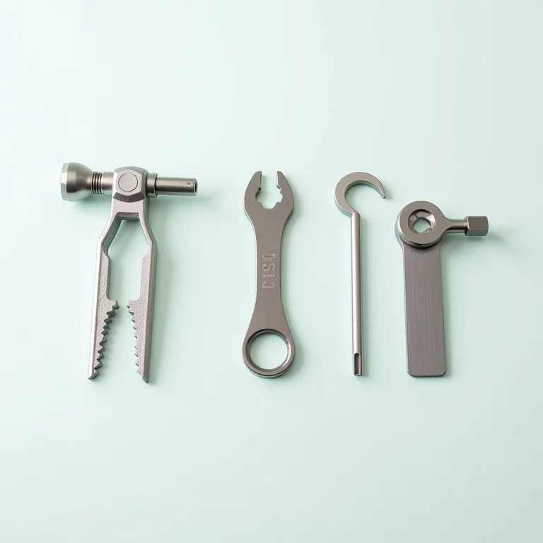 Ferramentas para consertar pneu de bicicleta