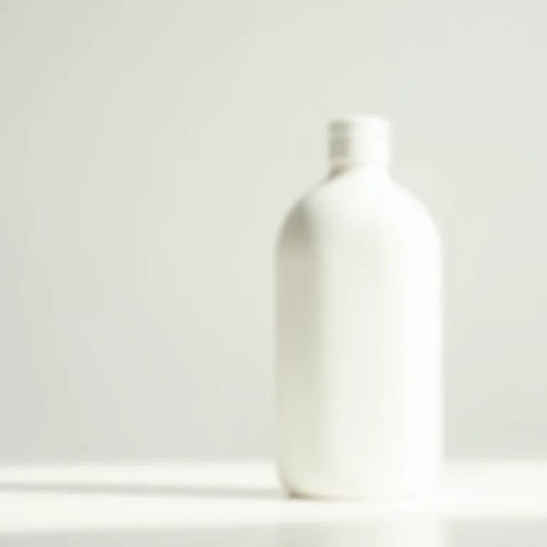 Frasco de amaciante neutro.