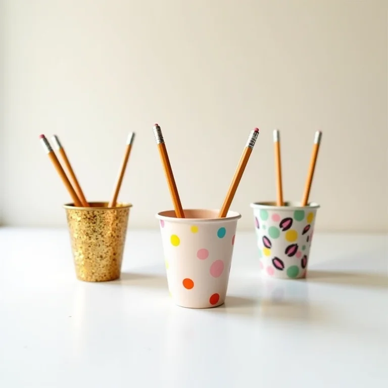 Ideias geniais para personalizar porta-lápis