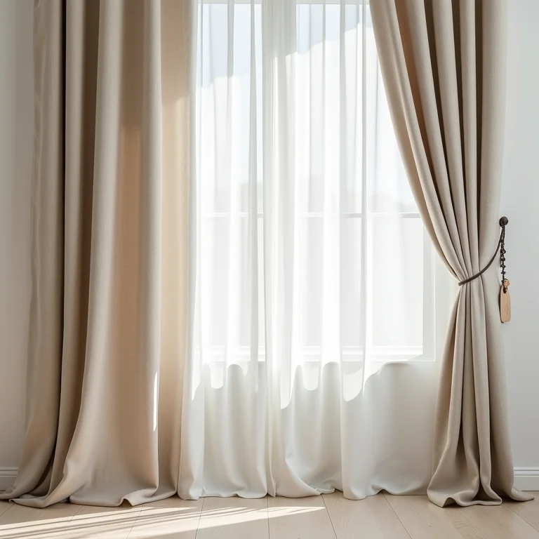 Identificando tecidos de cortina