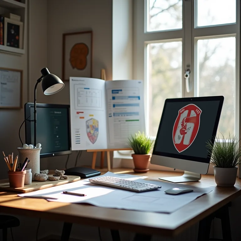 Influência do design gráfico nos escudos