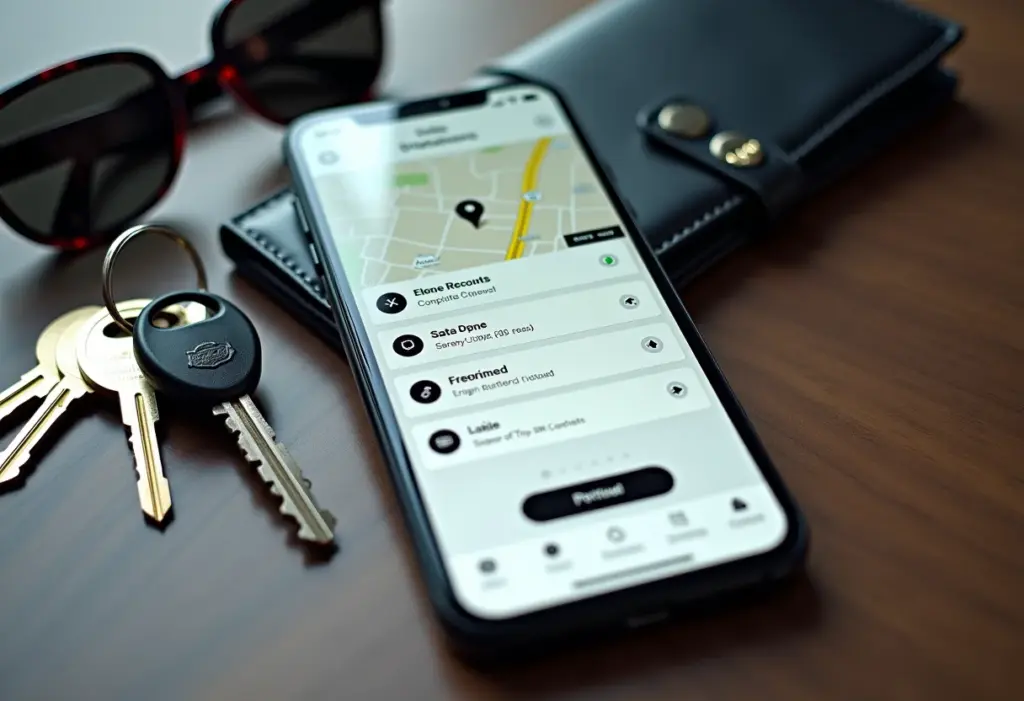 Interface do aplicativo Uber mostrando múltiplas paradas.