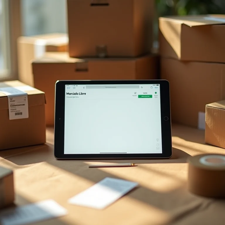 Interface do Frete Fácil no tablet