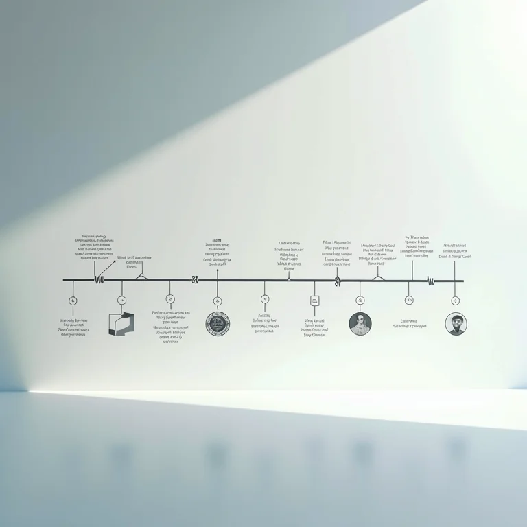 Linha do tempo ilustrando a história e evolução do Selo Ebit.